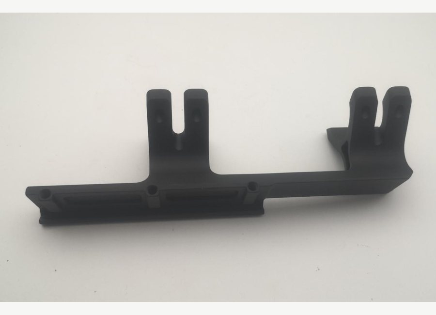 Black machined drone arm